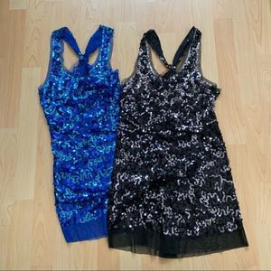 Sequin Tank Tops Size Small